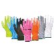  PU Coated Work Gloves for General Purpose High Qualityblack Polyester PU Safety Gloves
