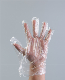  Medical Protective Disposable Waterproof Plastic PE CPE Gloves for Hand Protection