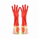  OEM Plus Velvet Warm Flower Sleeve Long Sleeve Short Sleeve Waterproof Cleaning Latex Household Gloves Wholesale