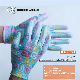  K-156 13G Polyester Nylon PU Coated Working Safety Gloves