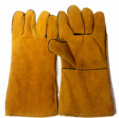 14" 16" Safety Cow Split Leather Welding Gloves