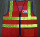 Traffic Worker Safety Custom Printing Reflective Vest