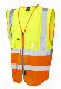  Two Tone Sleeveless High Visibility Wholes Warning Traffic Reflective Safety Vest