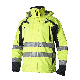 Hi Vis Quilted Lined Yellow / Black Bottom Protective Clothing