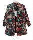  Women′s Fashionable Floral Print Suit