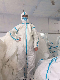  Cheap Waterproof DuPont Tyvek Tychem Paper Disposable Coverall Chemmax Chemicals Protective Biohazard Suits Coverall for Asbestos Removal