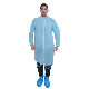  Wholesale Disposable PP Non-Woven Visit Gown Lab Coat with Two Pockets