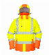 Flexible Hi Vis Fleece or Quilted Liner Reflective Safety Winter Jacket