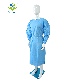  Knitted Cuffs AAMI Standard Level 1/2/3 Non Woven Disposable Medical Surgical Isolation Gown for Hospitals