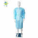  Disposable Isolation Gown PE/CPE Blue Disposable Isolation Gown