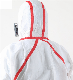  Type 5/6 Disposable Protective Coveralls, Chemical Protection Coveralls Low Price Suits and Low MOQ Garment Coverall for Retail Trader