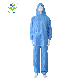  Anti-Epidemic Antibacterial Blue SMS Protective Coverall for Oil and Gas