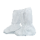 Waterproof Disposable PP+PE Microporous Long Boot Cover Overshoes with Elastic at Ankles and Knee for Chemical manufacturer