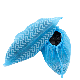 Anti Skid/Slip Dustproof Disposable Non Woven PP Shoe Cover Overshoes with Elastic at Ankles manufacturer