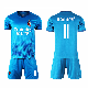  Pure Polyester Season Wear Milan Club Flexible Soccer Uniform