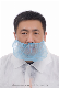  Food Industry Use Disposable Use Soft Non-Woven Beard Cover with Double Elastic