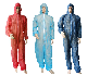  Protective Clothing Disposable Coverall Non-Woven Labor Protective Clothing Suit