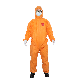  Orange Jumpsits Non Woven Protective Overalls Type 5/6 Asbestos Removal PPE Suits