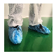  Waterporoof Blue Shoe Cover Disposable Anti Slip Shoe Cover