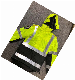  waterproof Orange High Visibility Reflective Winter Safety Jacket
