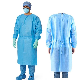 SMS Non Woven Protective Isolation Gown with Knitted Cuffs