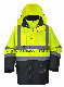  High Visibility Reflective Jacket Parka Safety Workwear