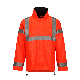  Reflective Winter Polyester Jacket High Visibility Construction Workwear Reflective Safety Clothing