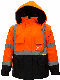 Warm Keep Traffic Security Workwear High Visibility Protective Safety Jacket