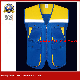 Work Vest Reflective Safety Uniform Apparel with Durable Pockets (W2253)