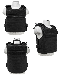  Discreet Plate Carrier Tactical Vest W/ External Pkt Shooting