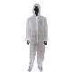  Hot Sale Disposable Non Woven Polypropylene Coverall, White Protective Coverall