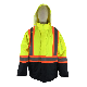  Breathable Hi Vis Jacket Winter Protective Clothing Safety Bomb Work Wear