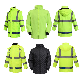 100% Polyester Lightweight Waterproof Safety Jacket High Visibility Safety Jacket