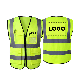  Security Jacket Construction High Visibility Work Reflective Clothing Safety Reflective Safety Vest