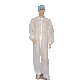  Disposable Coveralls White Overalls with Elastic Cuffs and Ankles Full Body Protective Suits Spp