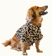  Quality Durable Fashion Zip Lamb Fleece Soft Lined Leopard Dog Winter Coat Clothes Pet Apparel