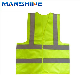  Construction Uniform Work Reflective Clothing High Visibility Reflective Safety Vest Jacket Security Vest with Logo