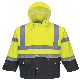 Winter Workwear High Visibility Traffic Safety Wear Clothing Waterproof Reflective Jacket