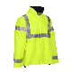  High Visibility Reflective Rain Jacket Workwear Safety Clothing Reflective Safety Jacket