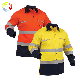 Breathable 100% Cotton Hi Vis Reflective Long Sleeve Safety Shirts