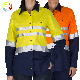 Wholesale Hi Vis Long Sleeve Reflective Safety Security Work Construction Shirts