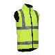  Work Vest Workwear Hi Vis Jacket Safety Uniform Reversible Jacket