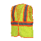  Top Selling 120GSM Polyester Fabric Workwear Safety Reflective Vest