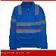  Customized Logo Men Hi Viz Reflective Safety Polo Shirt with 3m Reflector (P481)