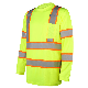  Oversized Blank Shirt 100 Polyester Mens Tee Custom Logo Print Safety Reflection T Shirt