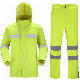 Hi Vis Raincoat Jackets and Pants Reflective Construction Mining Workwear