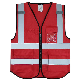  Electrician Surveyor Road Workers Fire Working High Visibility Red Reflective Safety Vest