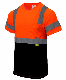 Durable Breathable Workzone Safety Workwear High Light Reflective T-Shirt