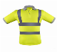 Bird Eye Fabric Breathable Traffic Safety Reflective T-Shirt for Men
