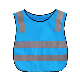 Roadway Warning Orange Kids Reflective Safety Vest Waterproof